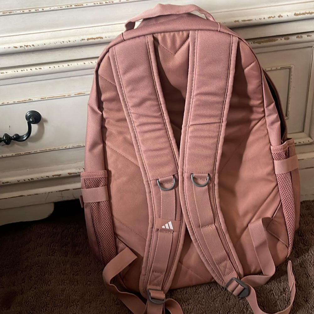 Adidas Dusty Rose Men's Backpack - Picture 3 of 4